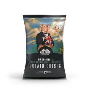NEW! Pork Scratching Potato Crisps (24 x 40g)