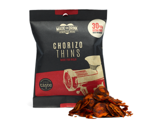 Chorizo Thins (6 x 30g packs)