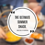 Quote from Grace Dent, The Guardian: The ultimate Summer snack.